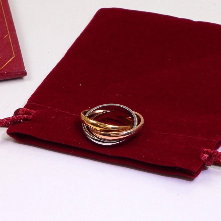 Three-Color Three-Ring Band